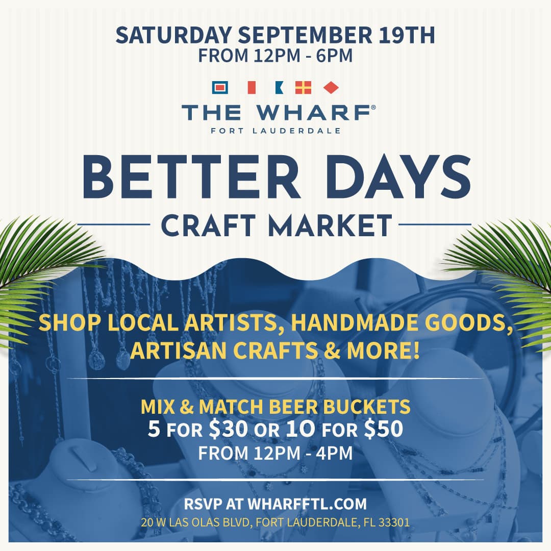 Better Days Craft Market event flyer