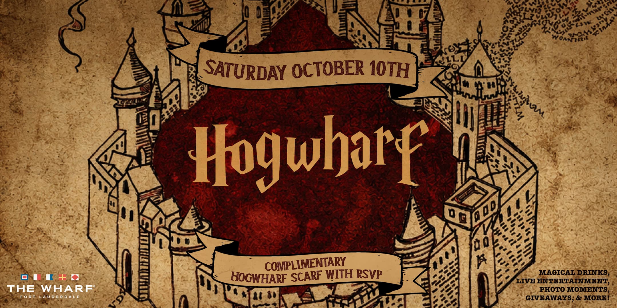 Hogwharf Saturday event flyer