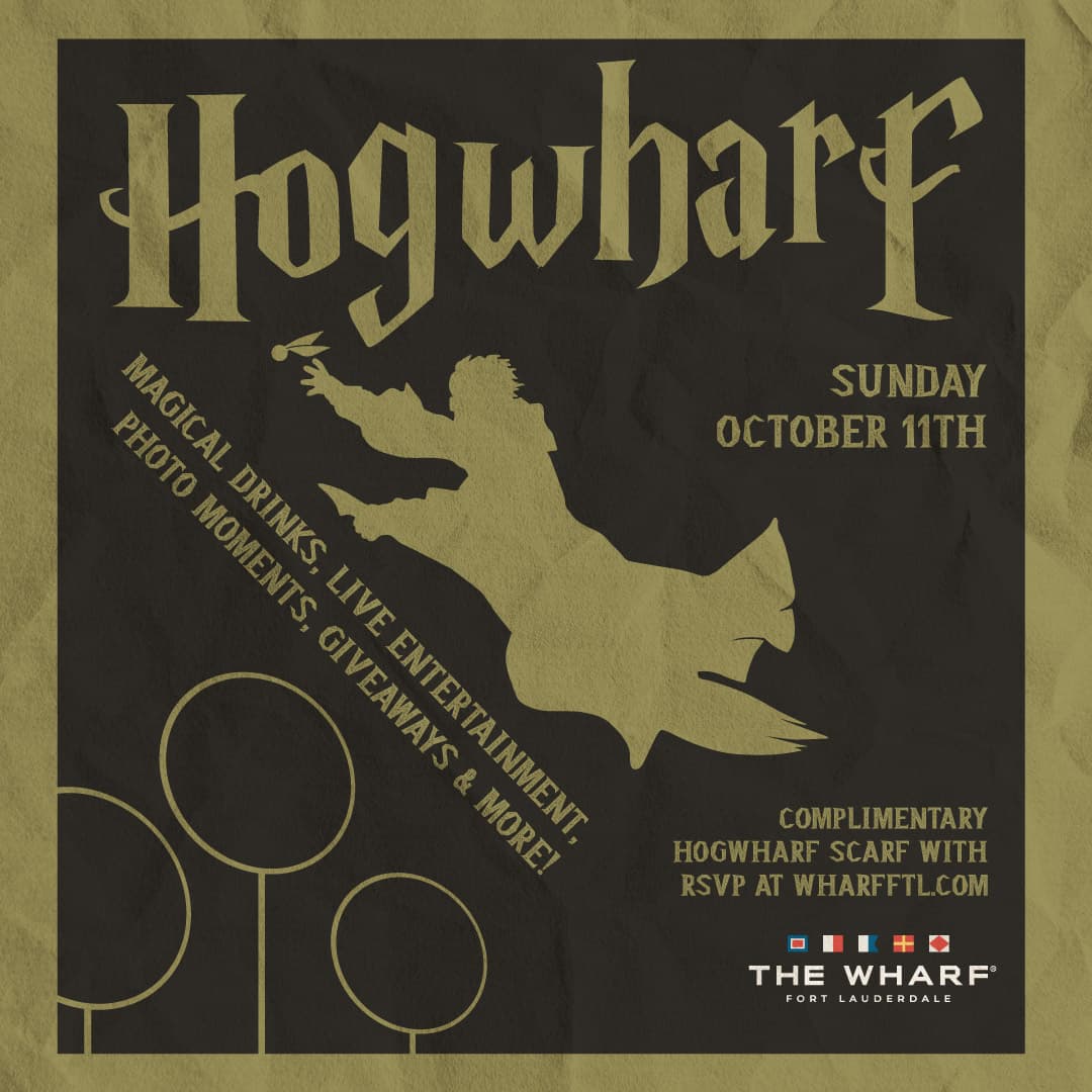 Hogwharf Sunday event flyer