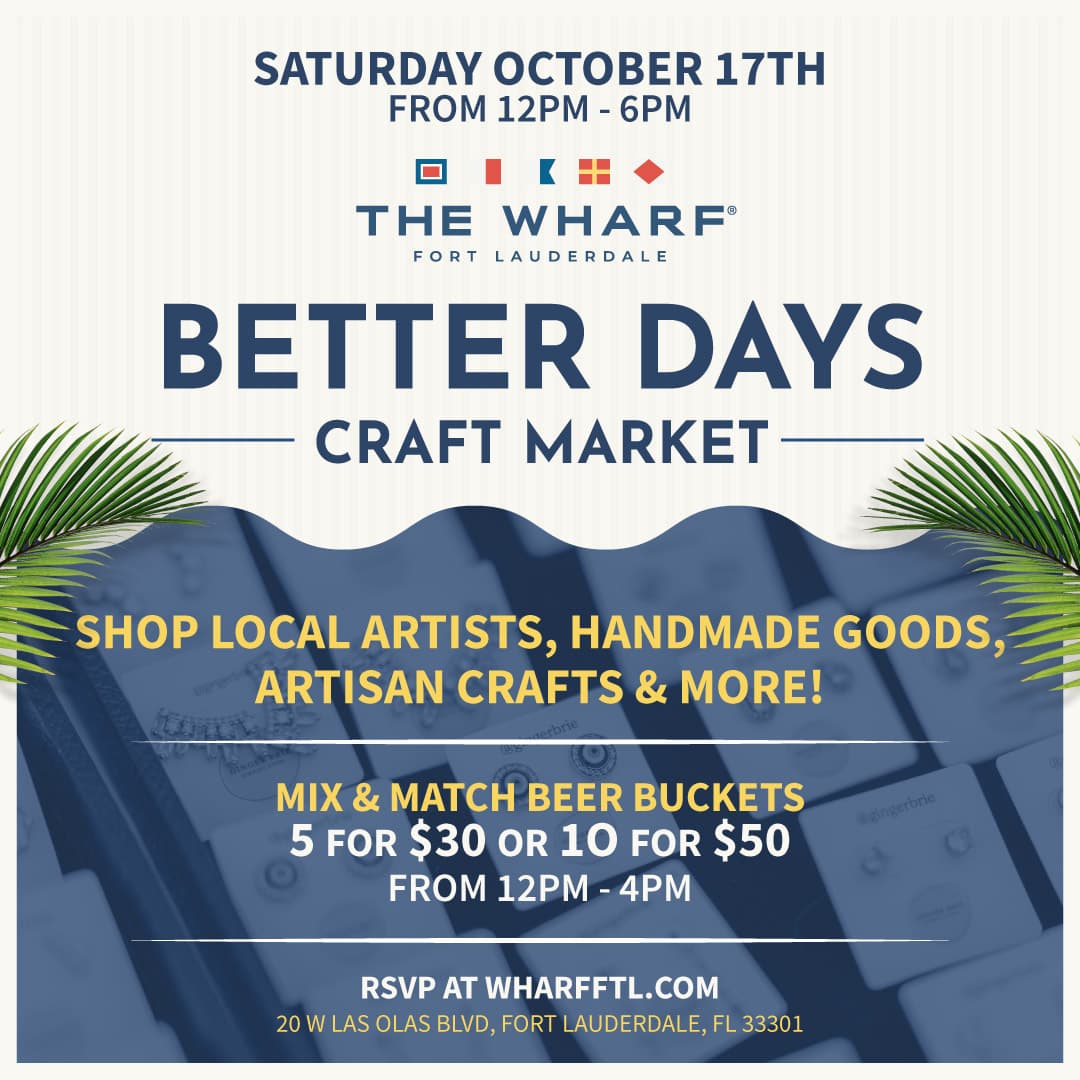 Better Days Craft Market event flyer