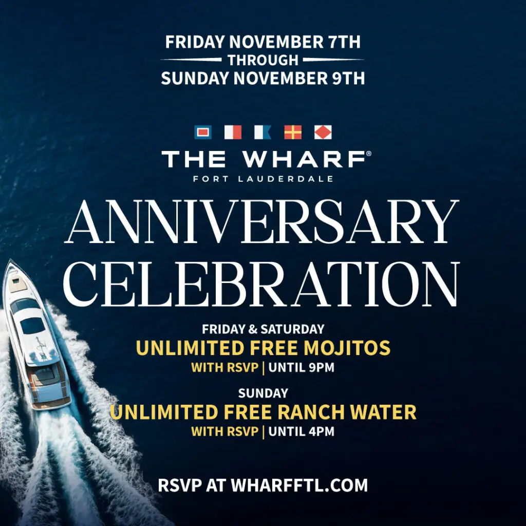 The Wharf Fort Lauderdale Anniversary Celebration