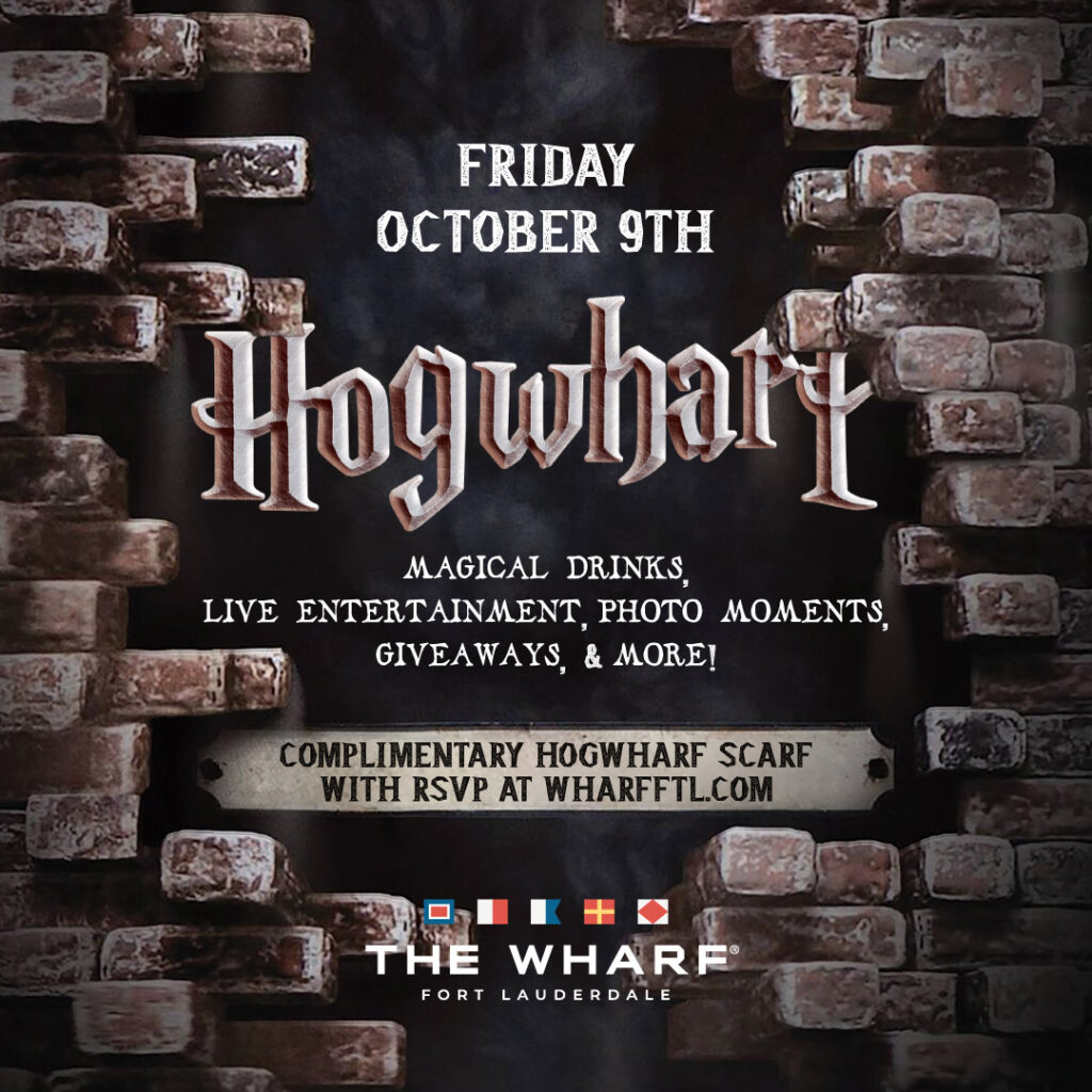 Hogwharf Friday event flyer