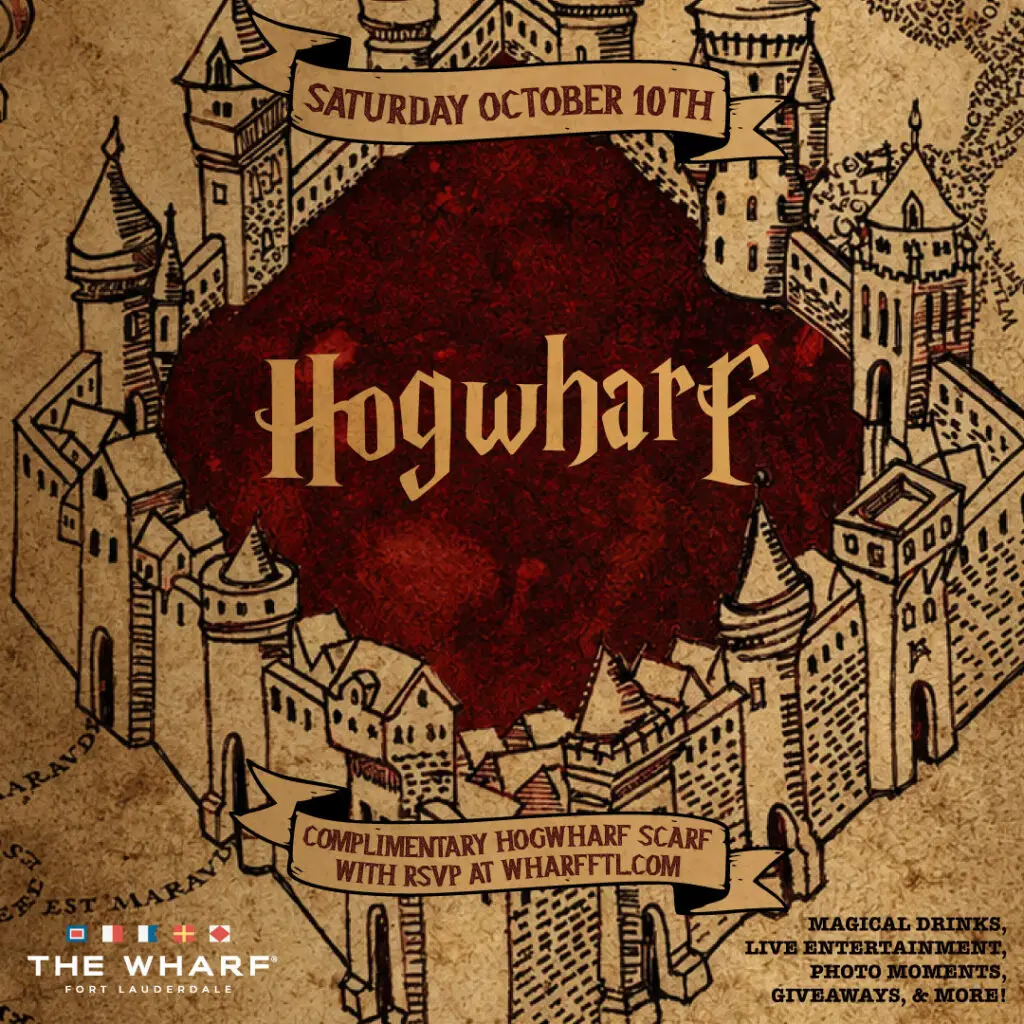 Hogwharf Saturday event flyer
