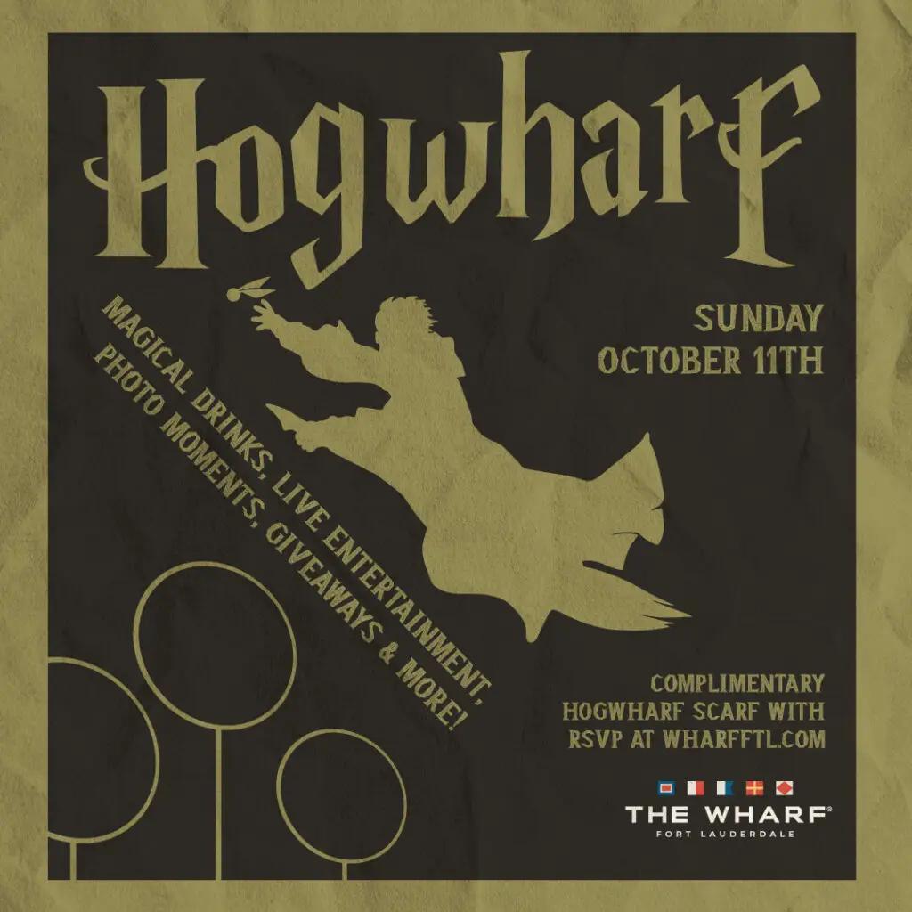 Hogwharf Sunday event flyer